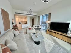 Furnished 2BR + Maid | Canal View | Prime Waterfront