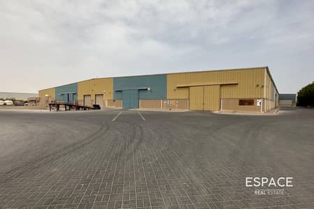 Warehouse for Sale in Jebel Ali, Dubai - Upgrade in Progress| Logistics | 180 PSF Warehouse for Sale in Jebel Ali, Dubai - Upgrade in Progress| Logistics | 180 PSF