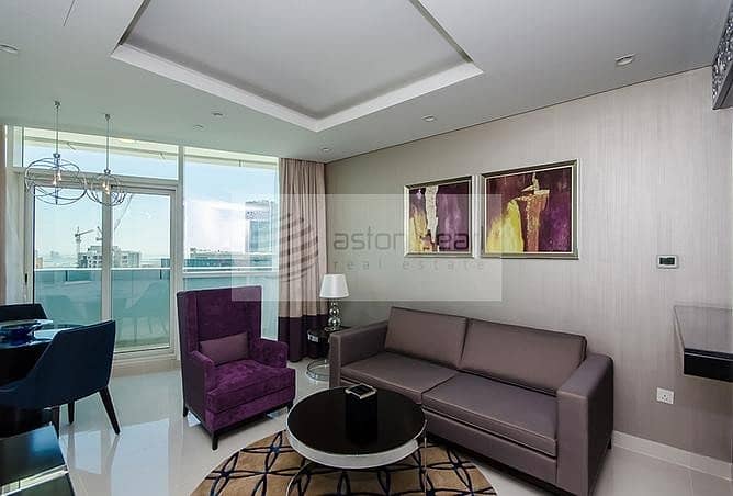 Canal View | High Floor | One Bedroom | Furnished