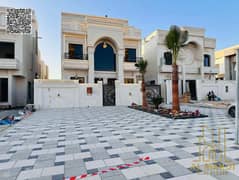 للبيع فيلا فاخرة في منطقة الحليو 1 عجمان تشطيبات سوبر ديلوكس وعلى شارع رئيسي مباشرة وبموقع مميز مقابل فلل المواطنين