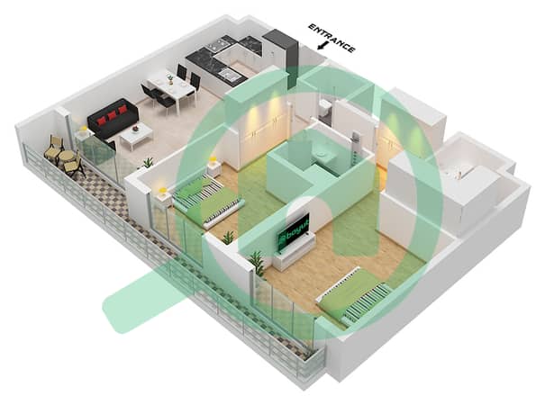Type D Unit 15 Floor 12 Type D Unit 15 Floor 12