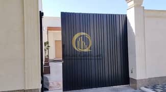 للبيع فيلا في الشارقه منطقة المنصوره دور واحد على شارعين زاويه