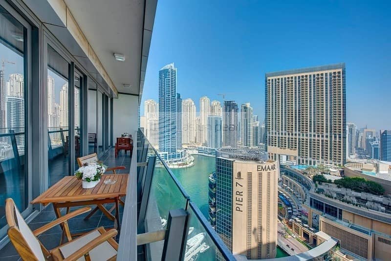 Good Return | 2BR with Balcony | Marina View