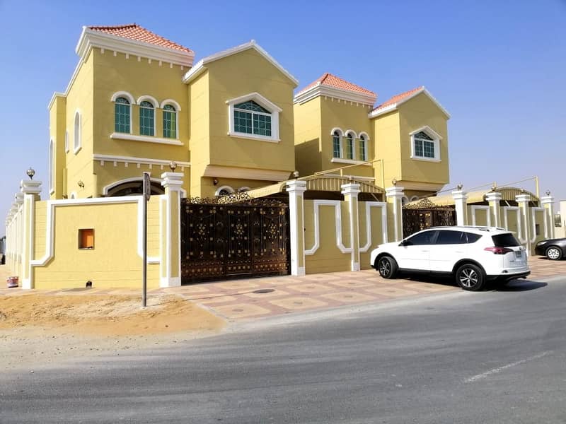 Two Side Corner Road Brand New Luxurious 5BHK Villa For Sale In Near To Ajman Academy