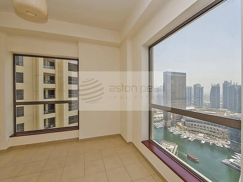 Perfectly Located 2 BR | Marina View | Exclusive