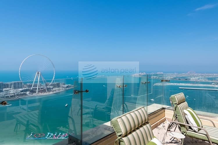 4BR Duplex Penthouse | Best Terrace 100% Sea View