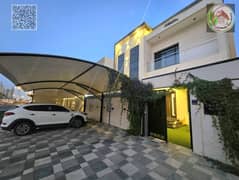 Villa for rent in Al Yasmin area | First occupancy | Close to Mohammed Bin Zayed Road | Close to Al Hamidiya Park | Close to all services