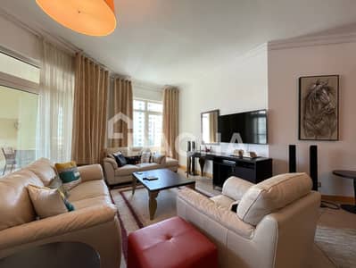 3 Bedroom Apartment for Rent in Palm Jumeirah, Dubai - Fully Furnished | Maids Room | Available