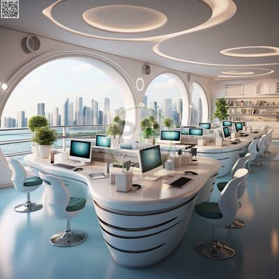 مکتب  للبيع في تجارية مويلح، الشارقة - futuristic-school-classroom-future-students. jpg