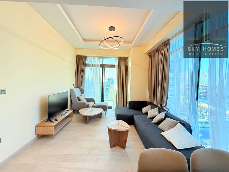 Hot Offer Huge Size 1Bedroom Apartment Available Full Open View Burj View Rent 80k 750 Sft