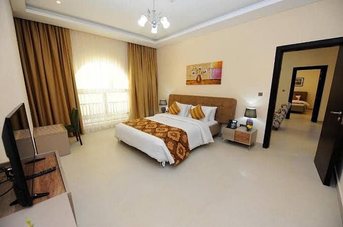 Beautiful Furnished and Serviced Two Bedroom Apartment in Barsha Heights Dubai