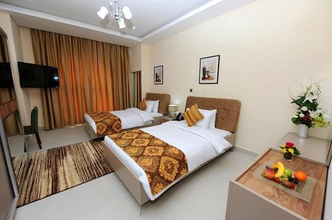 Beautiful Furnished and Serviced Two Bedroom Apartment in Barsha Heights Dubai