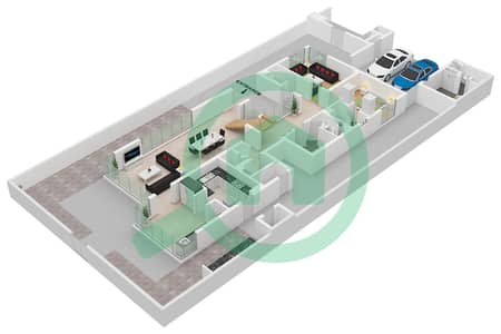 Marbella Villas - 4 Bedroom Villa Type A Floor plan