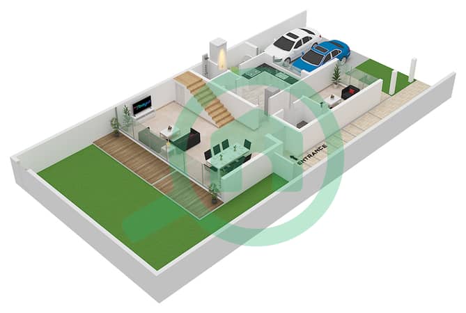 Type A Unit Corner/End Ground Floor Type A Unit Corner/End Ground Floor