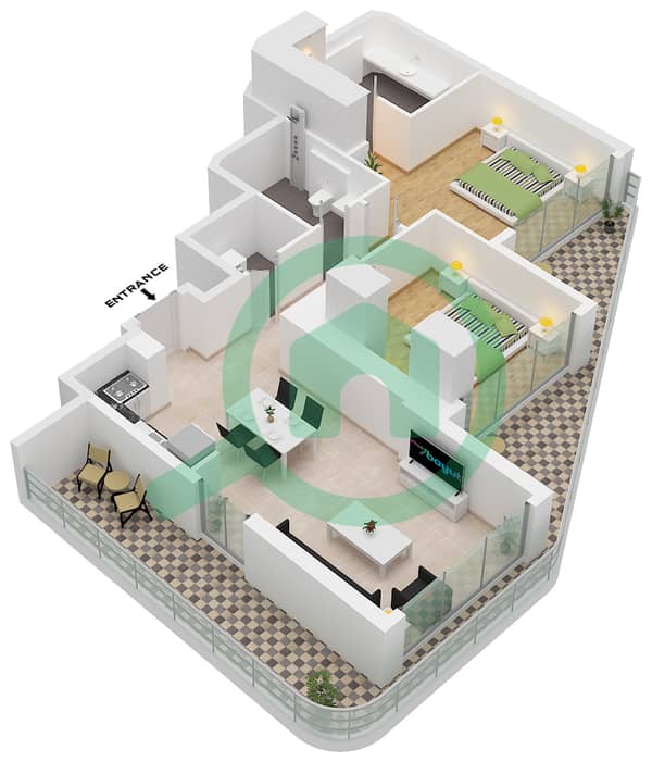 Type 6 Unit 2 Floor 1-17