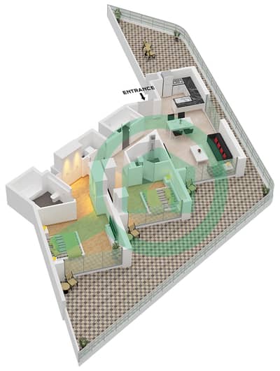 Bayviews - 2 Bedroom Apartment Type/unit 8 / UNIT 1 FLOOR 1 Floor plan Bayviews - 2 Bedroom Apartment Type/unit 8 / UNIT 1 FLOOR 1 Floor plan