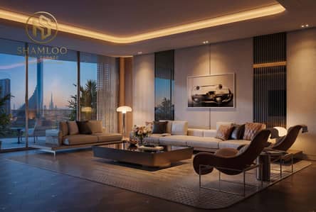 2 Camere Appartamento in vendita a Downtown Dubai, Dubai - Living_ CAM01 Night JPEG. jpg