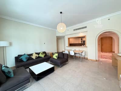 2 Bedroom Apartment for Rent in Palm Jumeirah, Dubai - Spacious | Burj Al Arab View | Vacant | Fully Furnished