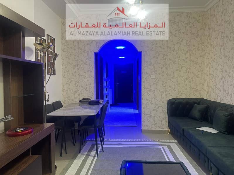 For monthly rent, two rooms and a hall in Al Taawun