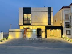 فيلا فاخرة للبيع في الباهية – عجمان مسبح خاص | طابقين وروف | 6 غرف نوم | مجلس وصالتين | شامل رسوم التسجيل والتمليك