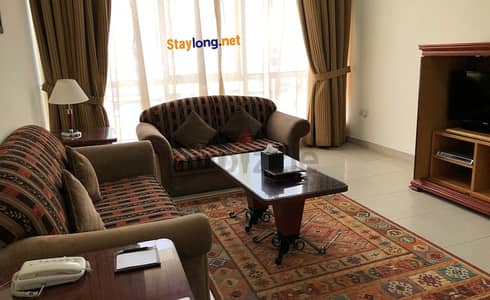 2 Bedroom Flat for Rent in Al Dhafrah, Abu Dhabi - Fully Furnished Two Bedroom - Al Falah Str.