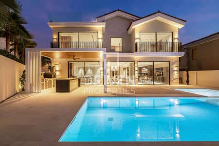 7 Bedroom Villa for Sale in Jumeirah Golf Estates, Dubai - Extended and upa | Turn Key | Brand New
