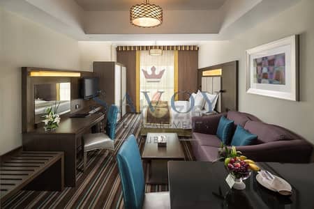 Studio for Rent in Bur Dubai, Dubai - Fully Furnished Savoy Stay – Kitchen, Washing Machine, Parking Included Studio for Rent in Bur Dubai, Dubai - Fully Furnished Savoy Stay – Kitchen, Washing Machine, Parking Included