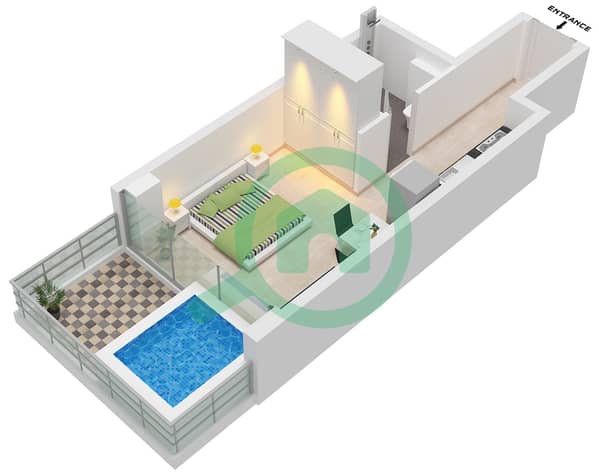 Type 3 Unit 2-3 Floor 1