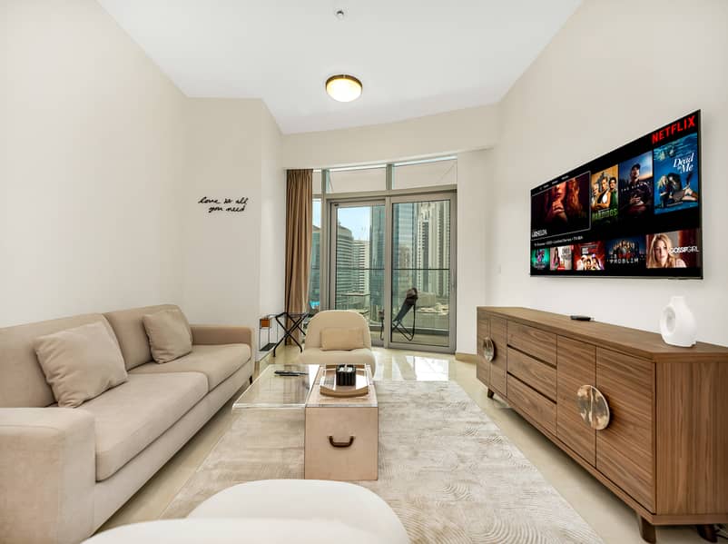 Burj Khalifa View | Modern 1BR in Downtown | Prime Location - Image 5