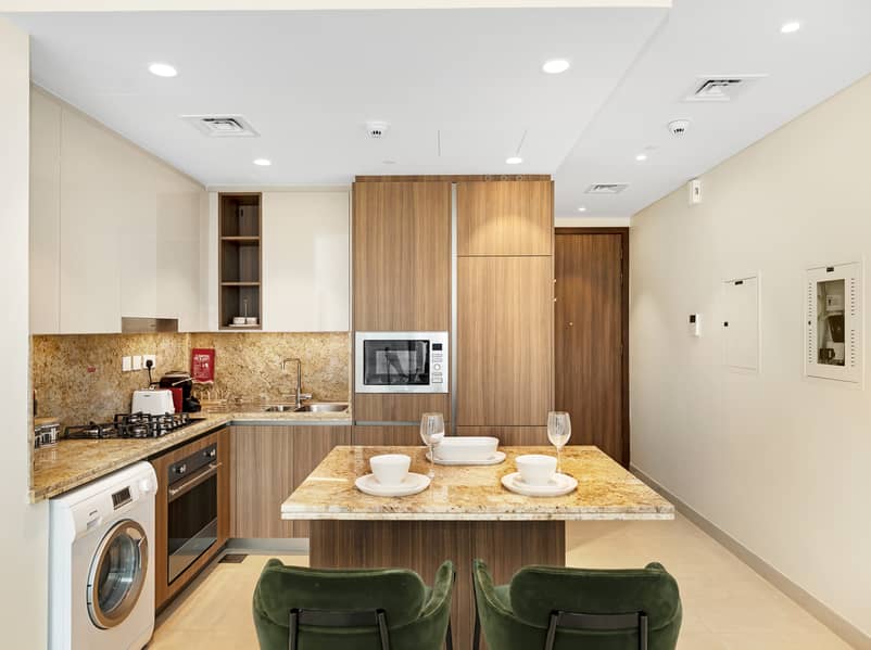 Burj Khalifa View | Modern 1BR in Downtown | Prime Location - Image 9