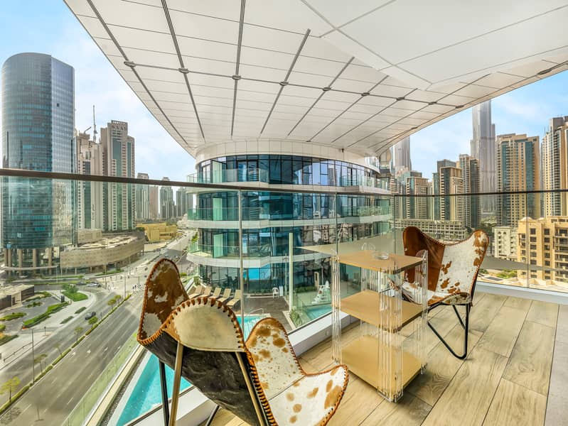 Burj Khalifa View | Modern 1BR in Downtown | Prime Location - Image 4