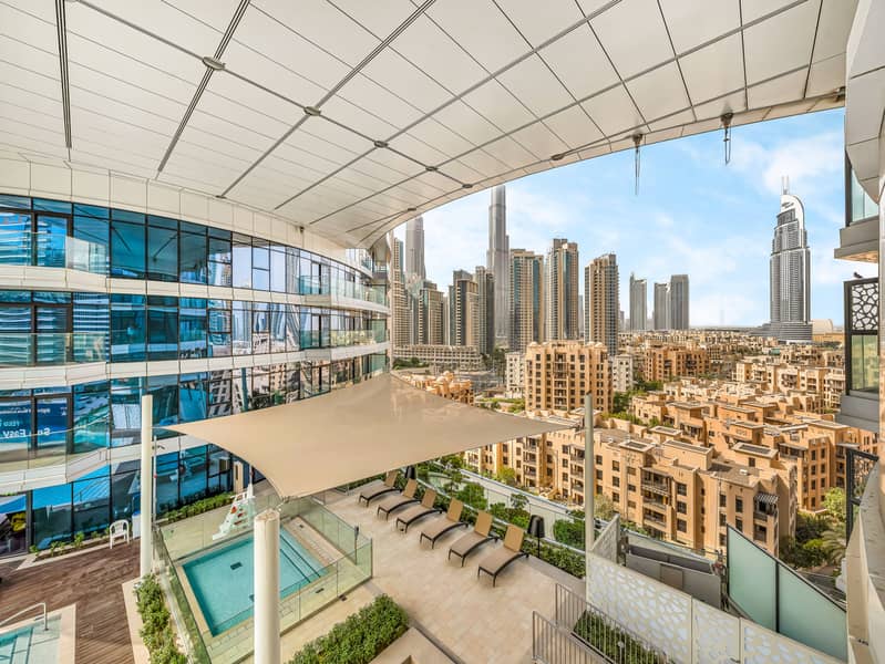 Burj Khalifa View | Modern 1BR in Downtown | Prime Location - Image 23