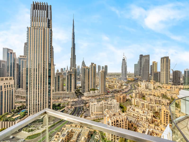 Burj Khalifa View | Modern 1BR in Downtown | Prime Location - Image 3