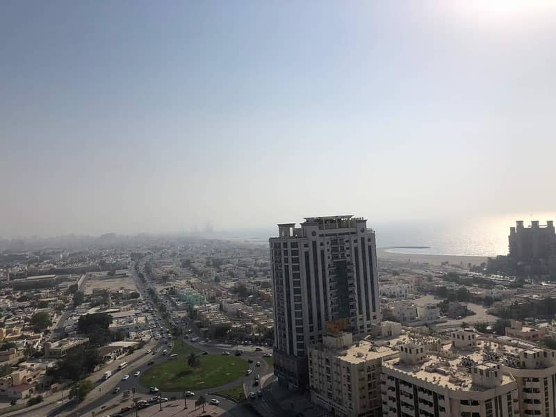 2 bhk payment plan sea view city view in Ajman one tower