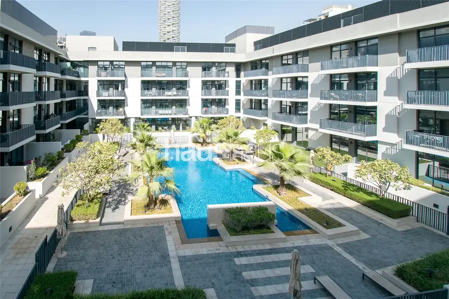 Pool view | Vacant now | Spacious layout in Jumeirah Village Circle (JVC)
