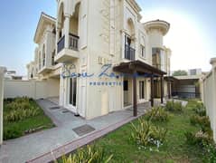 BRIGHT 5BR+MAIDS PRIVATE GARDEN SHARED POOL GYM COMPOUND VILLAS