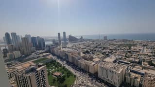 تكيف مجانى \ باركن \ جيم \ مسبح \ اطلاله بحريه \ مساحه واسعه