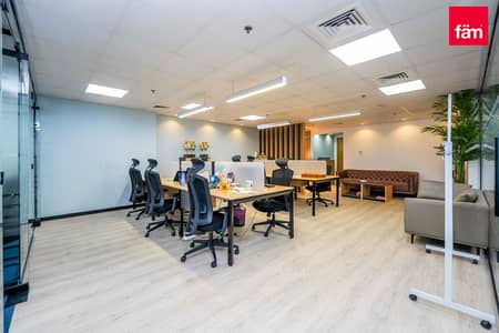 Office for Rent in Jumeirah Lake Towers (JLT), Dubai - Exclusive Renovated Office | Spacious | Near Metro