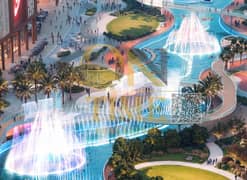 عرض حصري بدفعه 68الف درهم| تملك شقتك علي بحيره كرستاليه | مفروش بالكامل | باقساط مباشره مع المطور بدون اي فوائد او عمولات