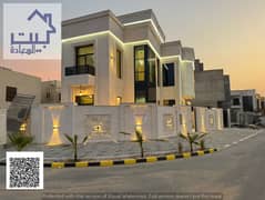 Villa for rent in Al Yasmin area – Corner villa on two streets – First occupancy
