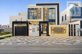 فيلا مودرن للبيع بعجمان في منطقه الياسمين موصله كهرباء وماء بسعر مميز