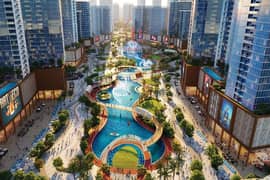 مباشر من المطور شقة مفروشة 2 غرفة نوم بإطلالة لاجون بعائد إيجاري قوي في عجمان