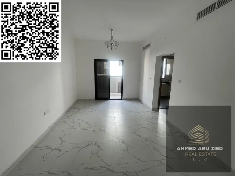 One-bedroom apartment for annual rent in Al Alia area, Ajman. High-end finishing and excellent cleanliness. Balcony, 2 bathrooms, prime location close - View 2
