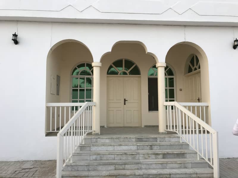 SPACIOUS 3 BED ROOMS VILLA WITH 3 BATHROOMS, MAID ROOM, HUGE GARDEN AND PARKING AREA IN AL-MIRGAB SHARJAH