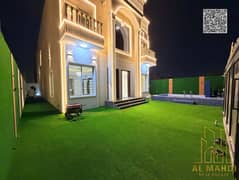 فيلا فاخرة 5 غرف ماستر للبيع في الياسمين – عجمان حوش واسع مع مسبح | تكييف مركزي | مساحات كبيرة | موقع مميز