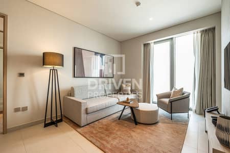 1 Bedroom Apartment for Rent in Downtown Dubai, Dubai - Vacant and Furnished | 6 Months Option | Top Floor