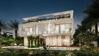 خصوصية تامة ومساحات لا مثيل لها | فيلا 5 غرف على الواجهة المائية | رفاهية بلا حدود