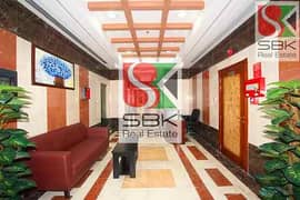 شقة في برج الراضي،النهدة 2 غرف 48000 درهم - 14372224