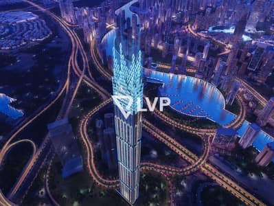 2 Bedroom Flat for Sale in Business Bay, Dubai - Saphire Villa | Burj Khalifa and Downtown Views