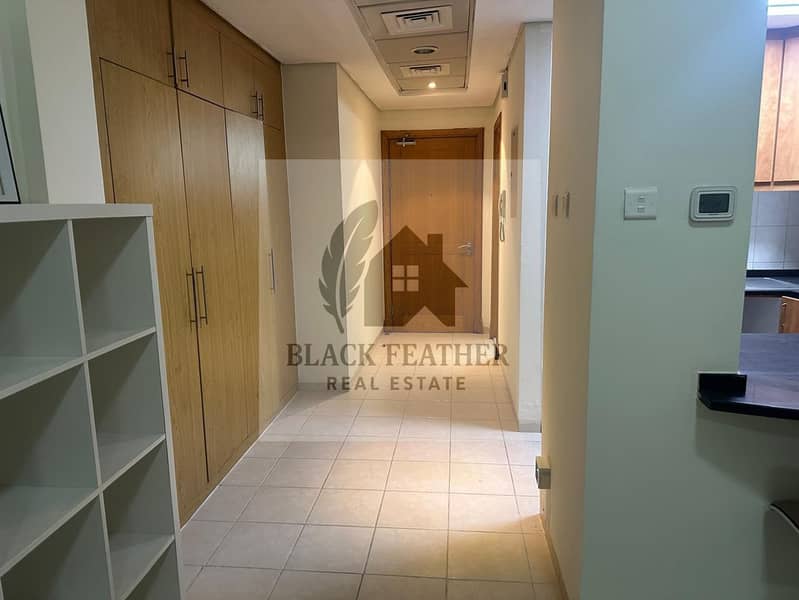 6 CHEQS FULLY FURNISHED STUDIO NEXT TO CARREFOUR AND METRO